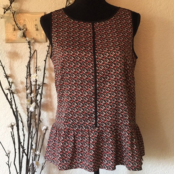 Ann Taylor Sleeveless Blouse - Picture 2 of 7